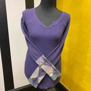 Womens Small Free People long sleeved, fitted thermal